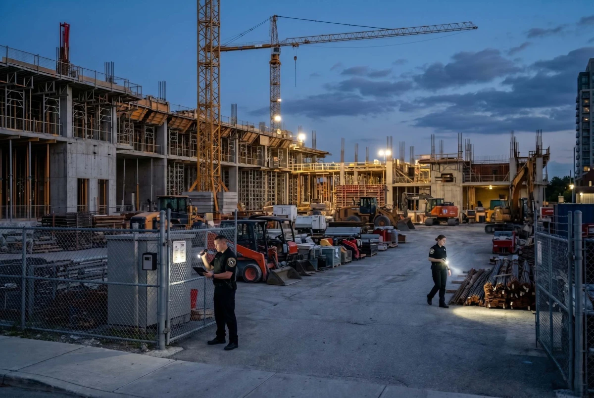 Construction-Site Mobile Patrol-Security Services in Toronto