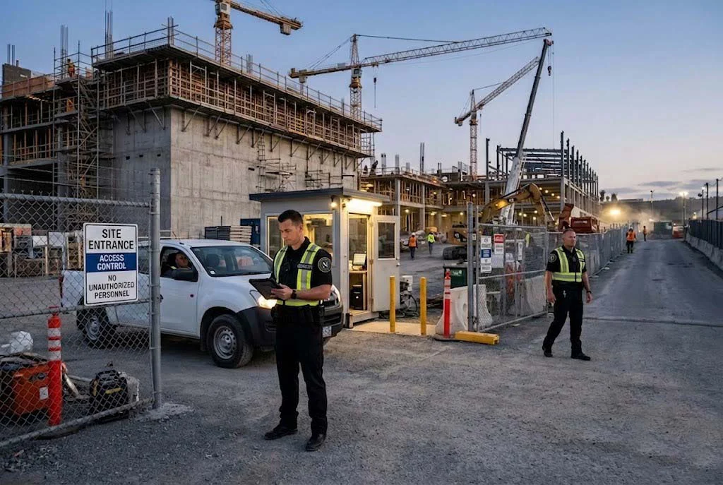 Construction-Site Static Security Guards in Toronto