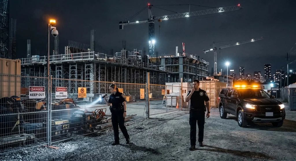 How Mobile Patrol Security Protects Construction Sites From Theft and Vandalism in Ontario