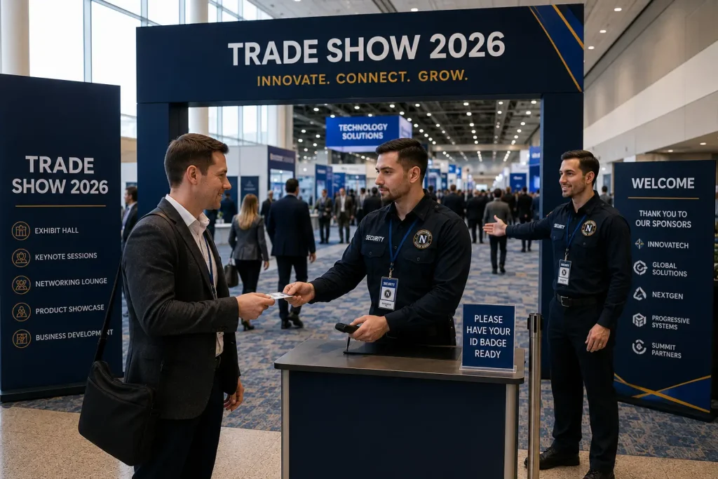 How Security Guards for Large Events Maintain Crowd Control