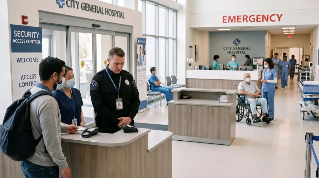 How Static Security Guards Protect Hospitals