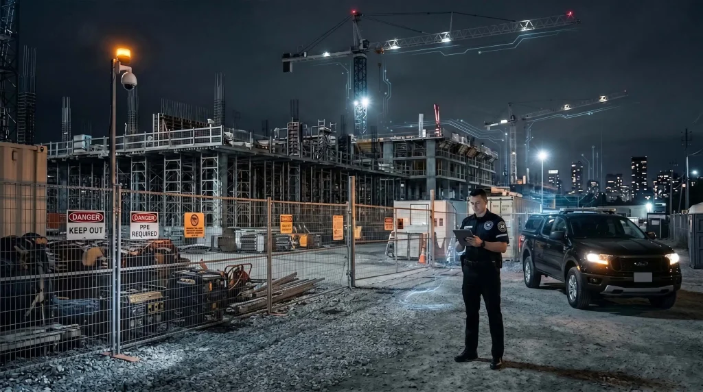 mobile patrol guard covers your entire construction site in ontario